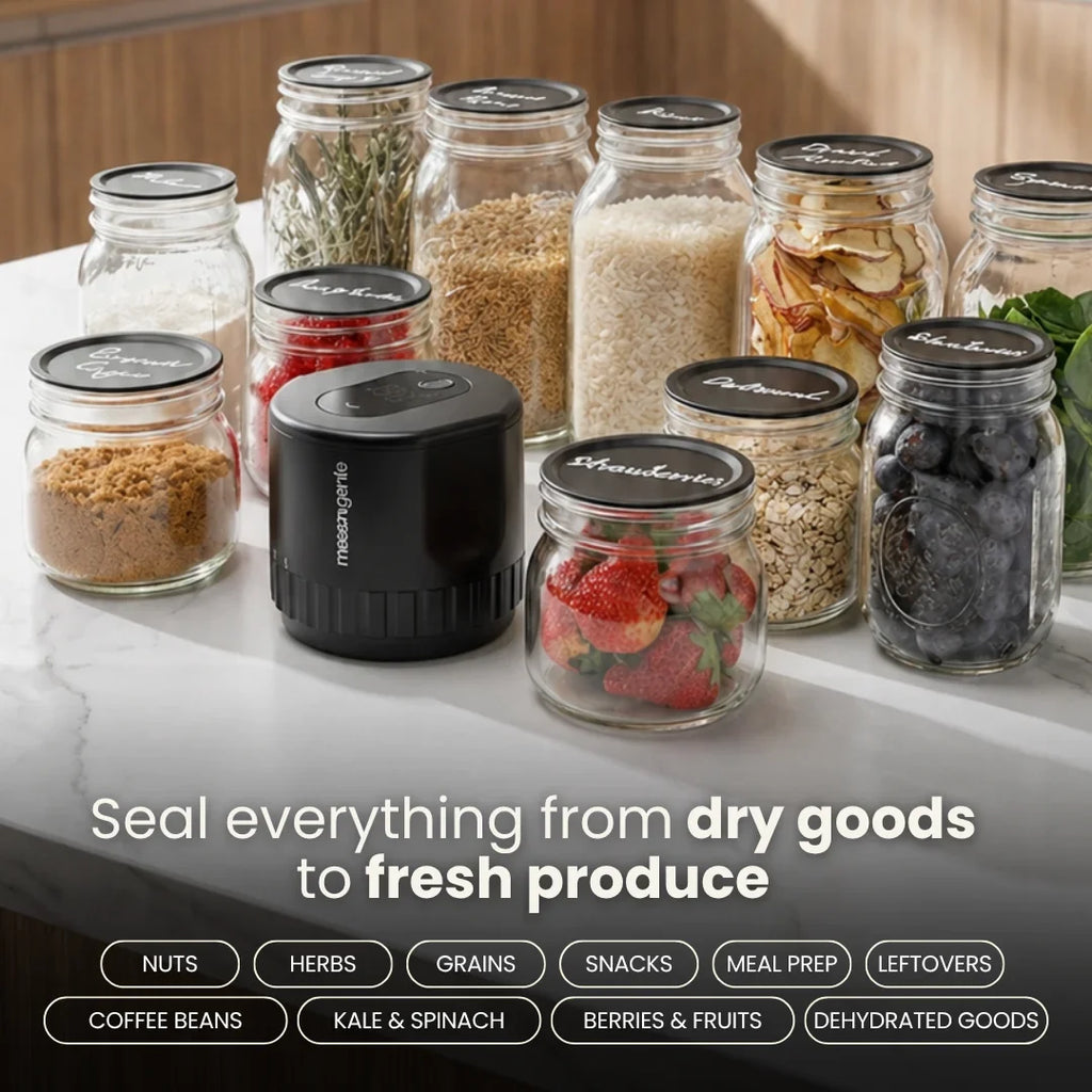 Mason Genie® Vacuum Sealer Kit