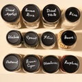 Chalkboard Top Mason Jar Lids (Wide - 12 set)